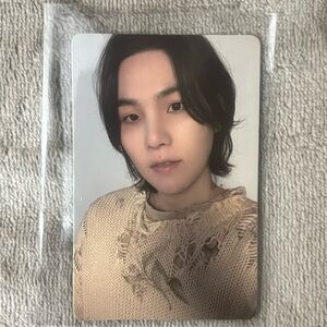 BTS Suga Agust D D-Day Photocard